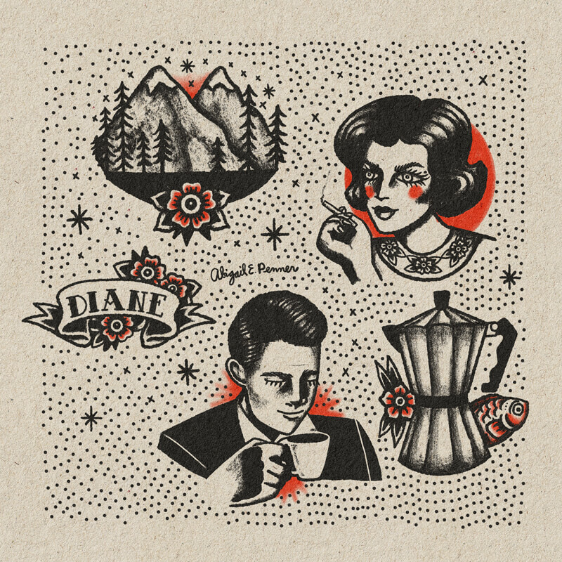 Illustrated Gentleman — Agent cooper Twin peaks tattoo . For bookings...