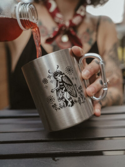 Cicada Song Carabiner Mug